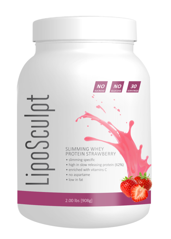 Strawberry LipoSculpt Protein Shake